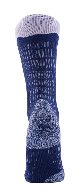 Ski-merino-blue purple heel view