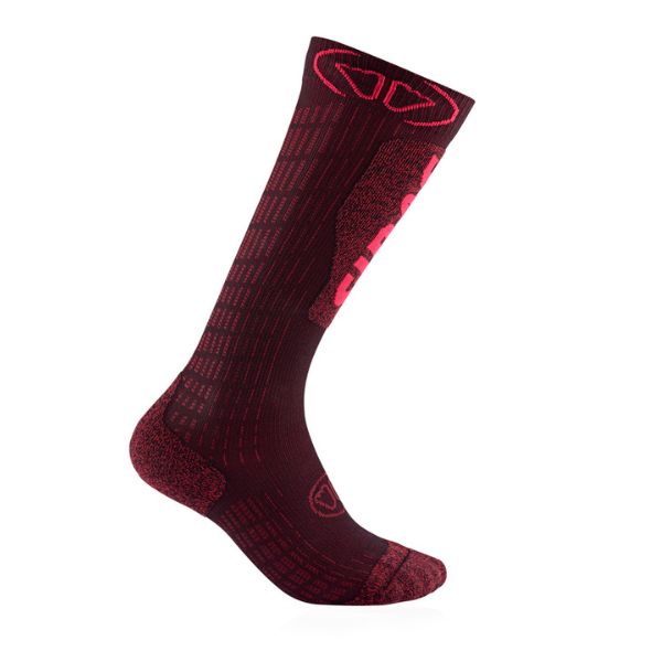 Ski Expert Burgundy Ski Socks