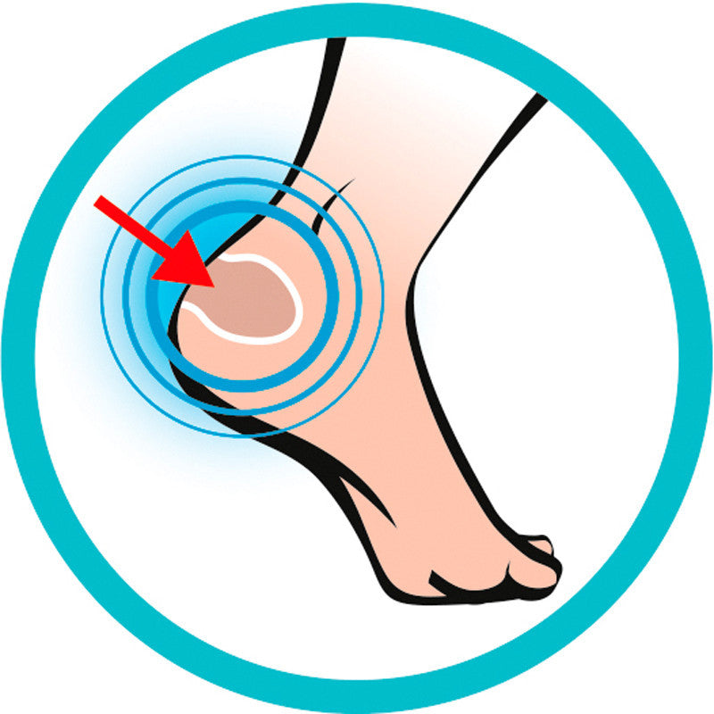 Foot Protector Heel protection against blisters Diagram