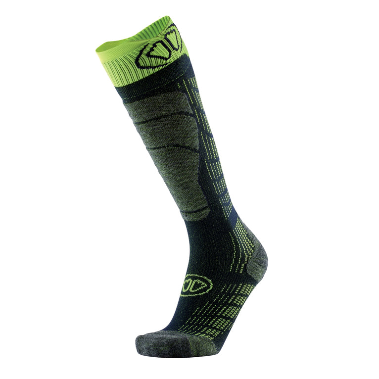 Sidas Ski Comfort Socks Black Yellow