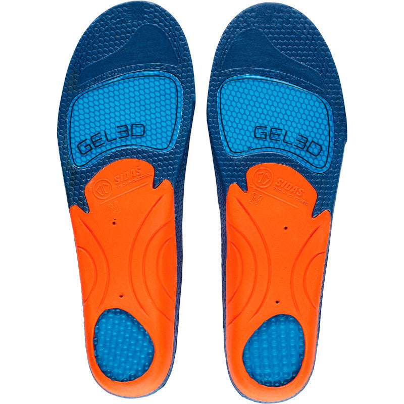 Sidas Cushioning Gel 3D Insoles Sole View
