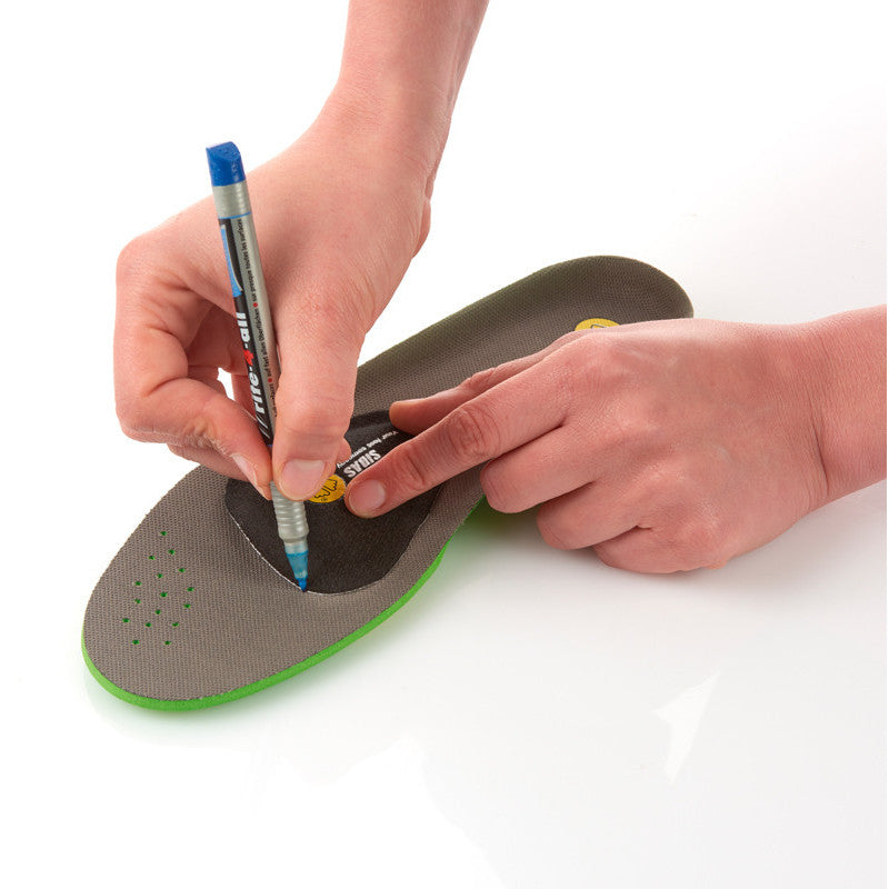 Sidas Foam Met Pad Placement Setting