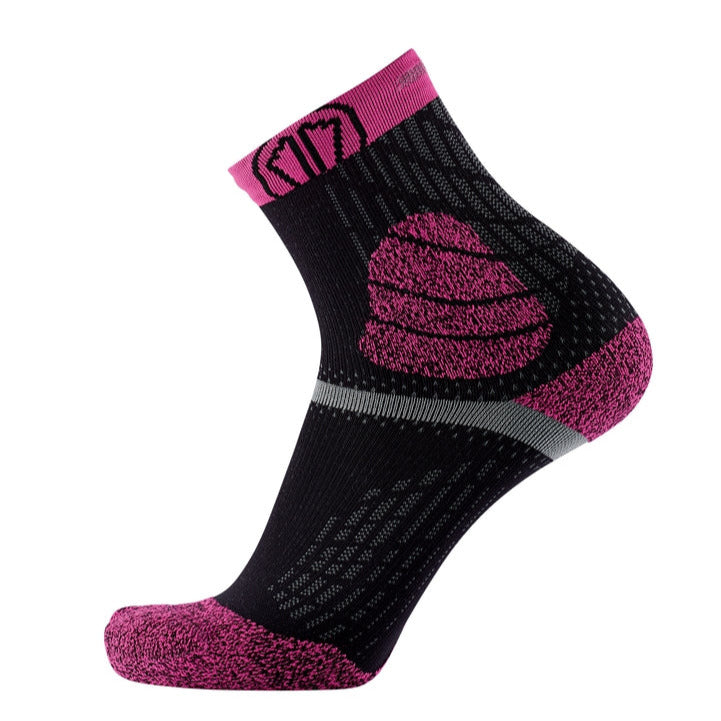 Sidas Trail Protect Socks Trail Running Socks Black Pink