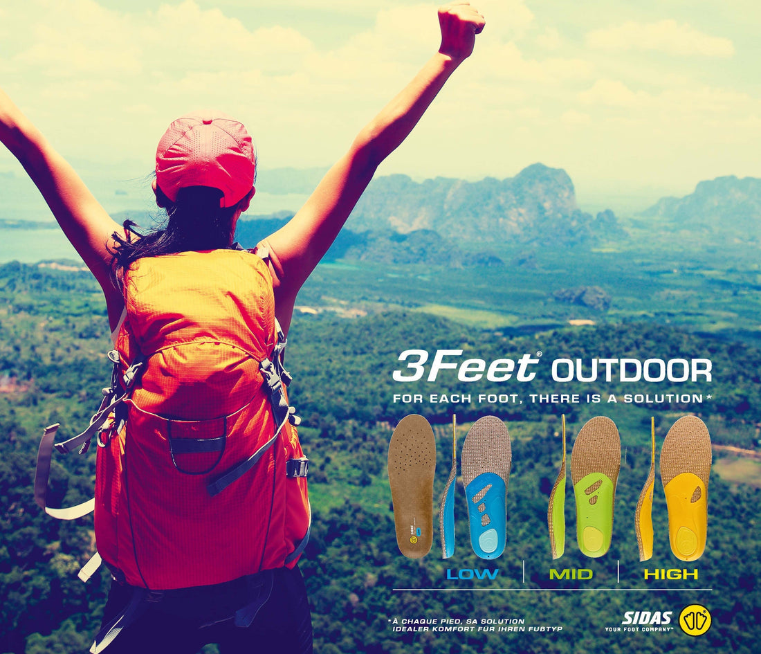 3Feet Outdoor Insole celebration
