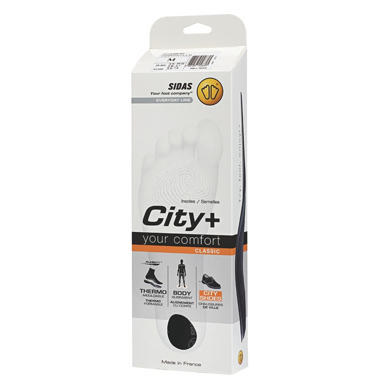 City Plus Classic Comfort Insole packaging