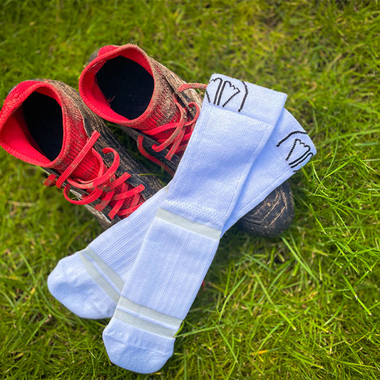 Football Grip Socks with boots