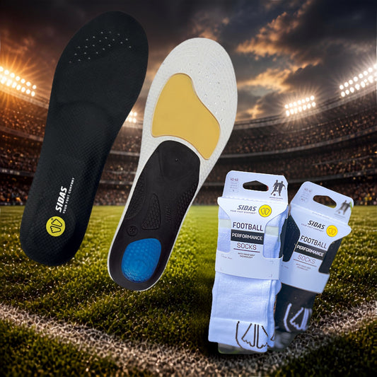 Sidas Football Insoles & Socks Bundle