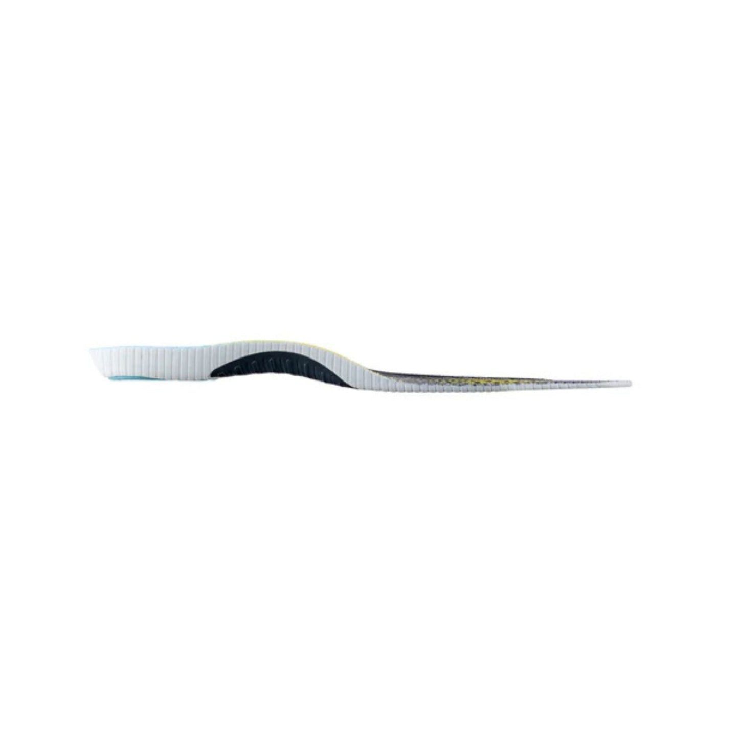 Side view of insole on white background