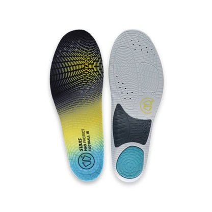 Colorful insole with gradient design on a white background
