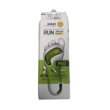 Package of Sidas foot care product on a white background