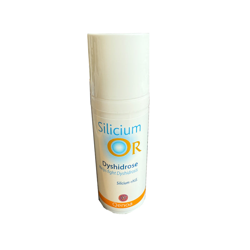 Silicium gel bottle for treating dyshidrotic eczema 