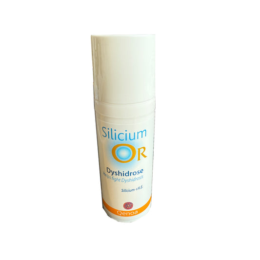 Silicium gel bottle for treating dyshidrotic eczema 