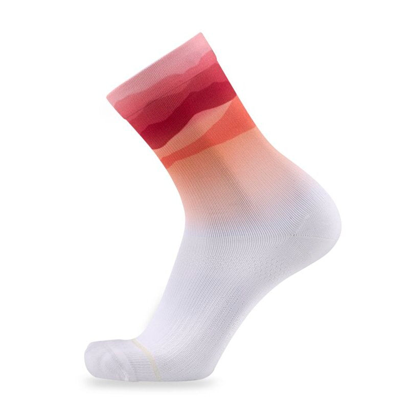 Sidas Run Colour Orange Mountains Socks