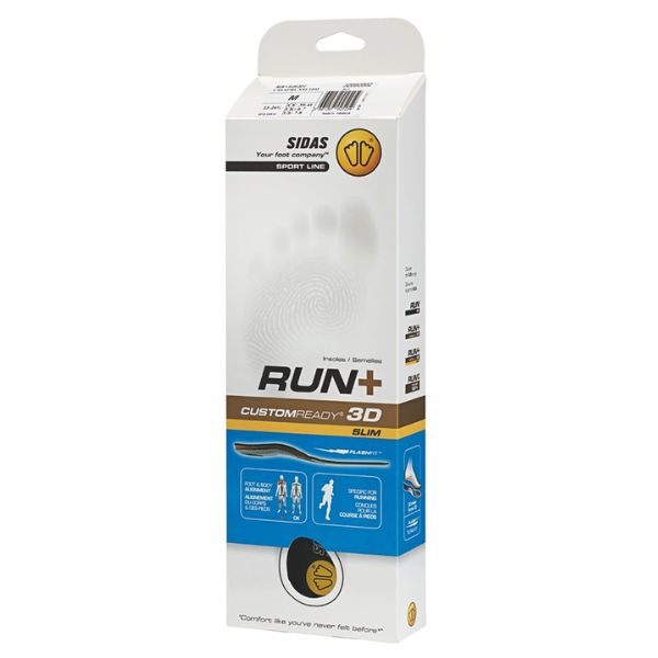 Run+ Slim Running Insole packaging