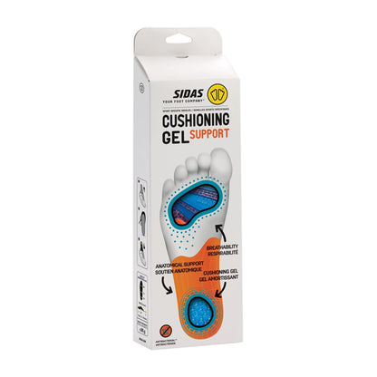 Cushioning Gel Support Insoles POS Package