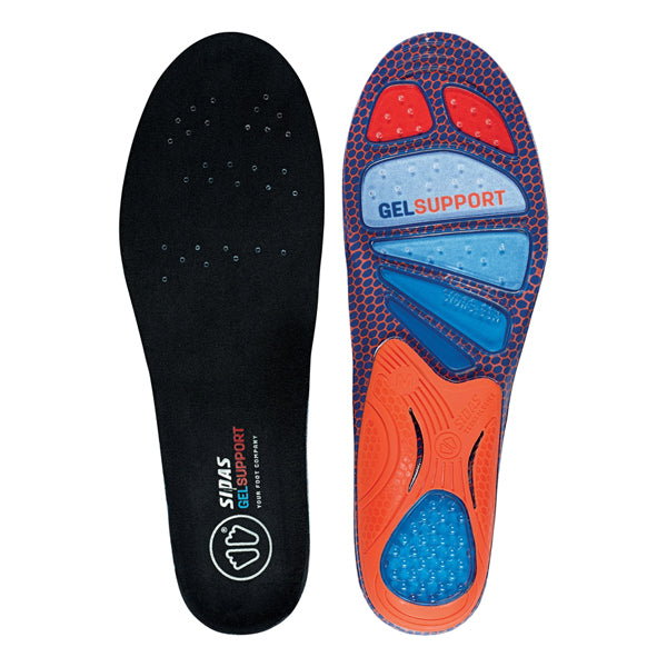 Cushioning Gel Support Insoles Topcover and Sole