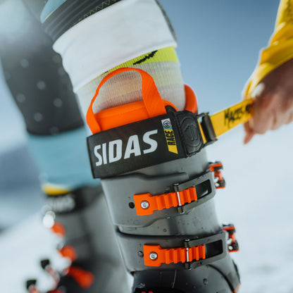 Ski Boot Power Strap on boot