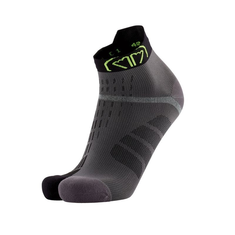 Sidas T Free Run Black Grey Running Toe Socks