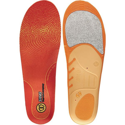 Winter 3D insoles top & sole view