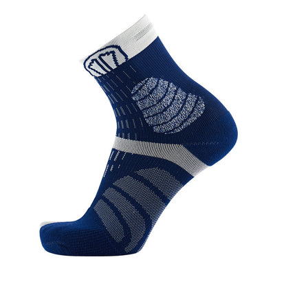 t-free trail running socks blue grey inside view