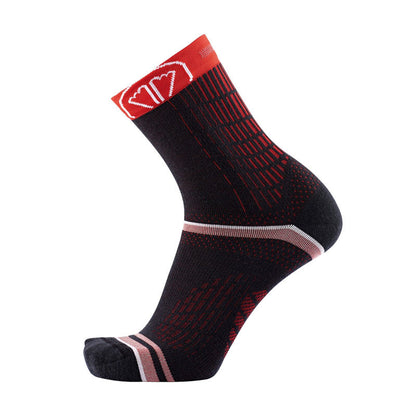 Winter Running Socks | Black/Red