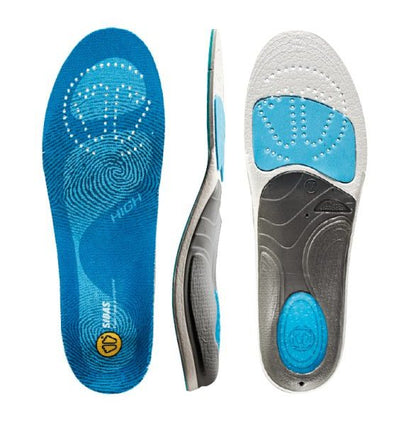 Sidas 3Feet High Wide Insoles Side Multiple View