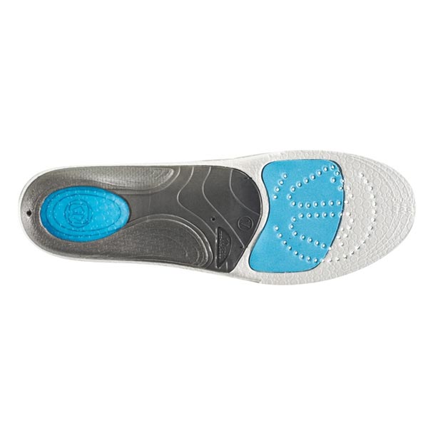 Sidas 3Feet High Wide Comfort Insoles bottom view