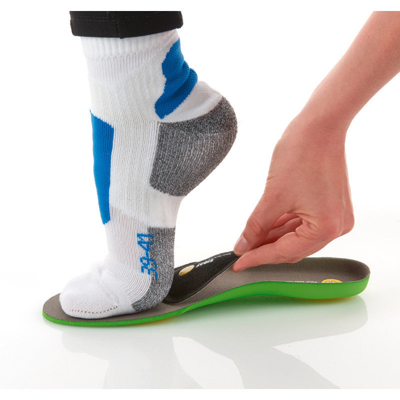 Sidas Foam Met Pad Insole Placement Demonstration