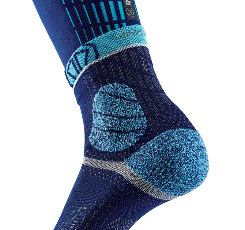 Sidas Trail Protect Trail Running Socks Blue Turquoise Close Up
