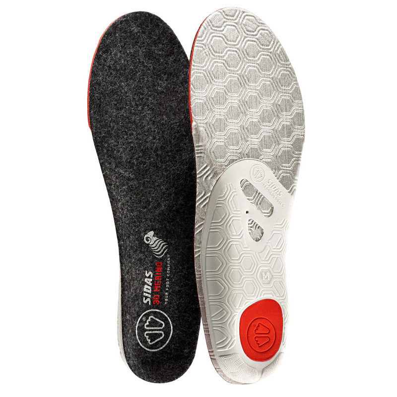 Sidas Winter Merino 3D Insoles both side